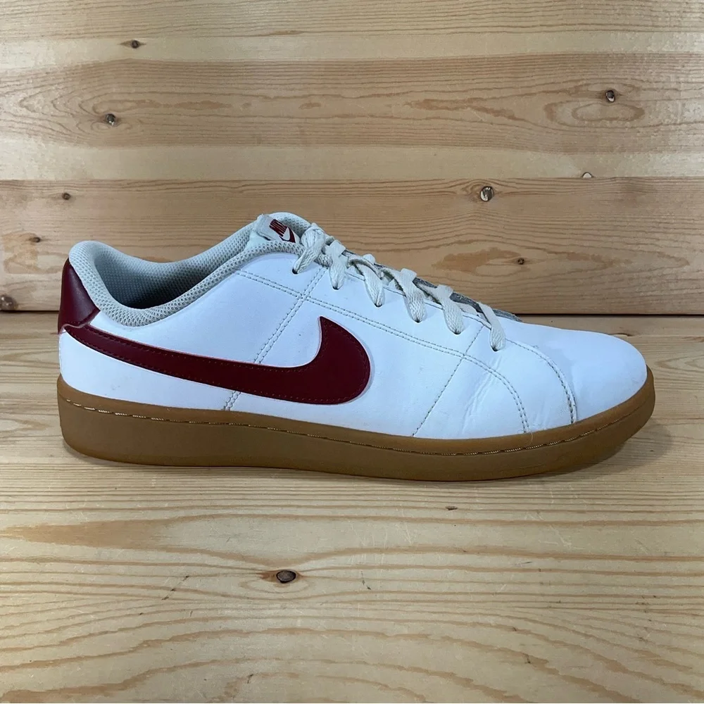 Nike Court Royale 2 Low Lifestyle Shoes CQ9246-103 White Team Red Gum Men’s 11.5